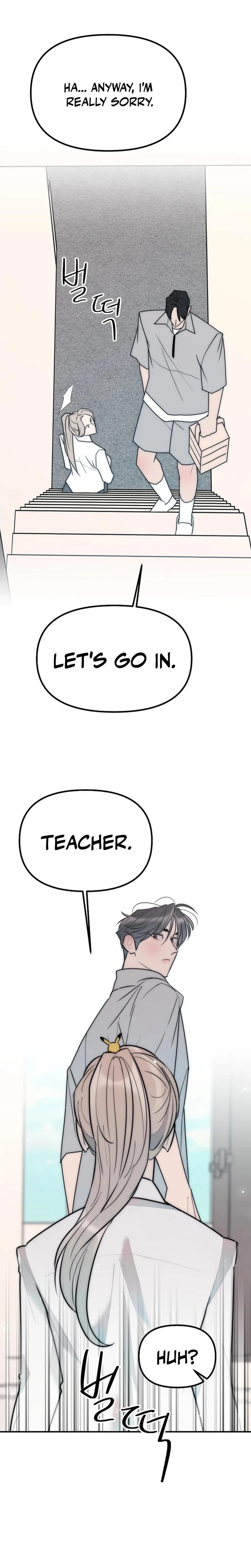 Trapped with My Teacher (Uncensored), chapter 19, page 12 of 24