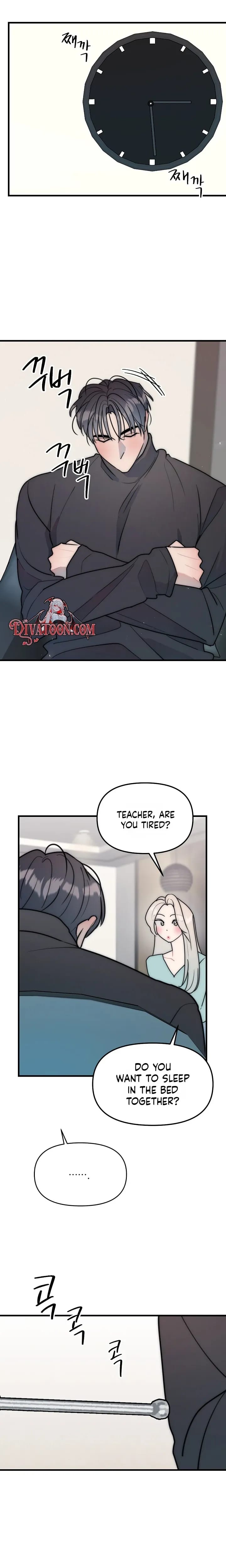 Trapped with My Teacher (Uncensored), chapter 33, page 8 of 21